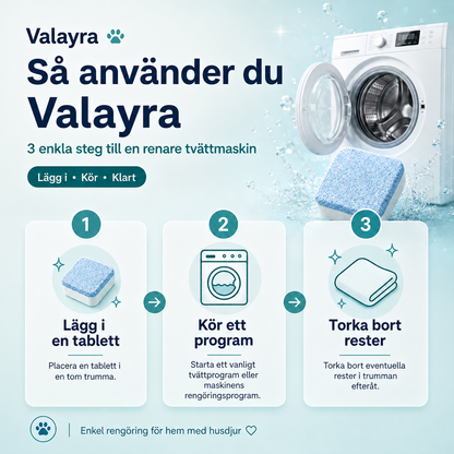 Valayra™ Vaskemaskinerens