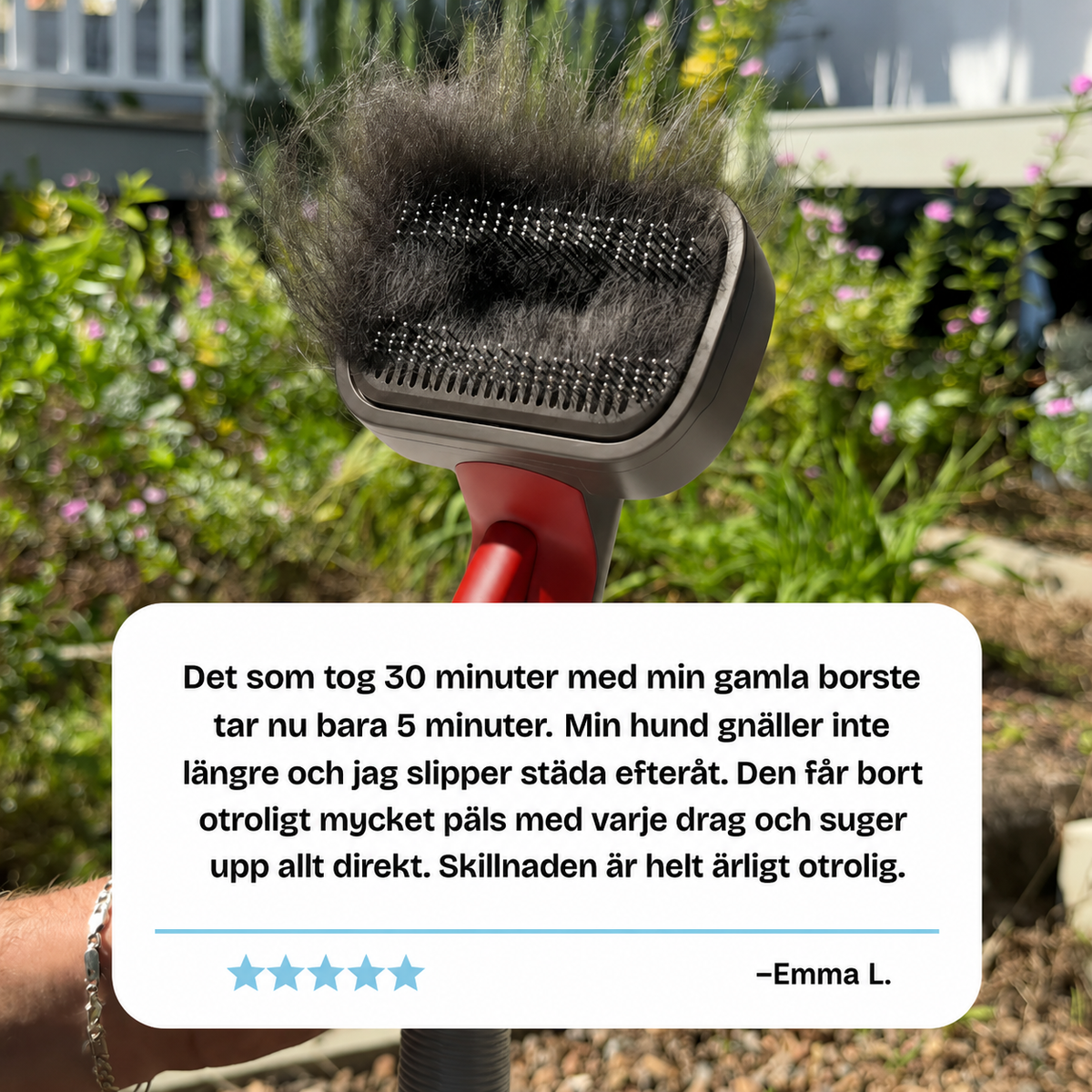 PelsFri™ Pelsplejebørste til Støvsuger