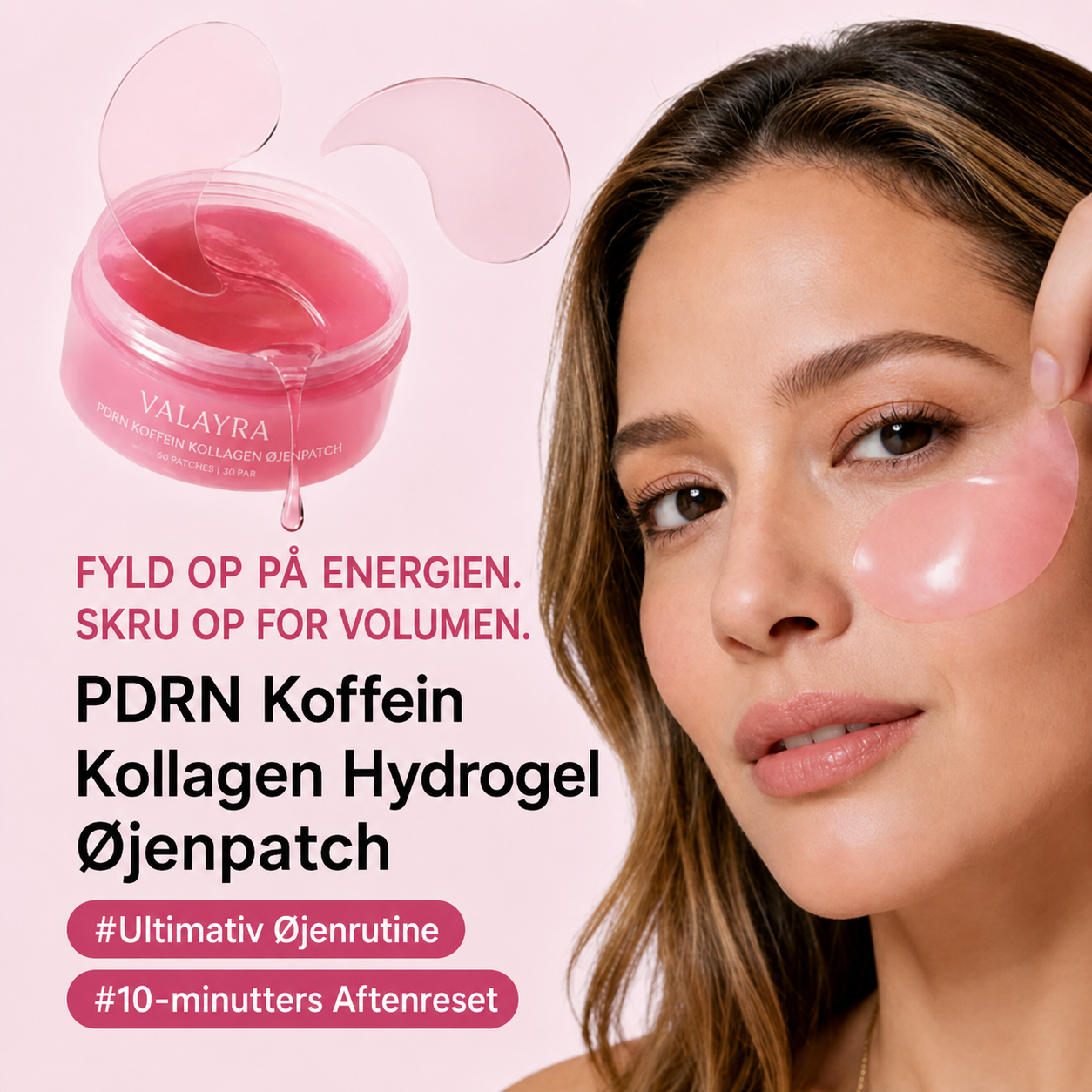 PDRN Kollagen Øjenmasker