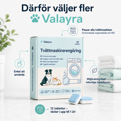 Valayra™ Vaskemaskinerens