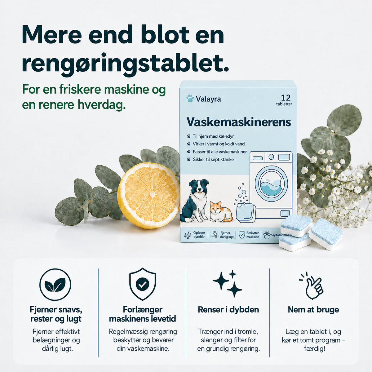 Valayra™ Vaskemaskinerens
